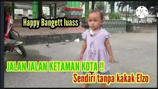 Keysheva Happy banget maen di Taman kota|| Bebas !!