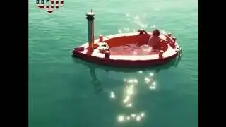 The hot tub boat is an electric ,self-drive boat ||viral in USA||