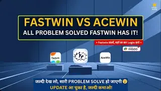 Fastwin vs Acewin🔥 Real or Fake? A to Z Review, Update, Payment Proof & New Earning App Tricks!