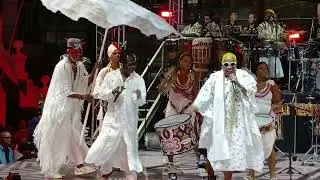 CORTEJO AFRO NA FESTA DOS 40 ANOS AXÉ MUSIC