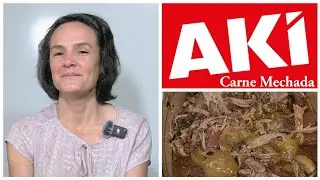 🔥 ¡La CARNE MECHADA más SUAVE y DELICIOSA! Con productos del AKI ♥️ / Tacos de Prueba Tasting Review