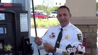 Sheriff Carmine Marceno Announces: Fuel pump stickers added in Lee County