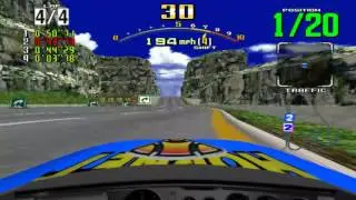 Daytona USA ++ — Dinosaur Canyon (Advanced)