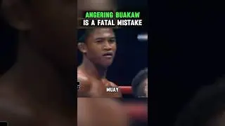 Provoking Buakaw with leg techniques is not a wise choice#boxing