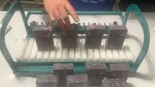 Lunar Lady ~ A cold process soap ~ Moon Embed