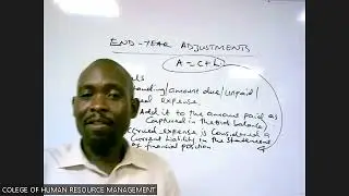 CHRP  END YEAR ADJUSTMENTS