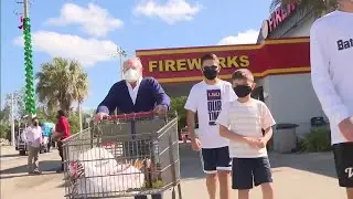 Consumer fireworks sellers in South Florida deal with short supply