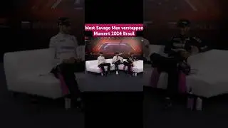 Max Verstappen Savage Response to British Media #shorts #pressconference #brazilgp