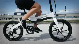 Jupiter Bike Discovery X7 Folding Electric Bicycle with Throttle