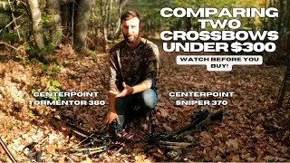 Crossbow Comparison With The Centerpoint Sniper 370 and Centerpoint Tormentor 380 Whisper