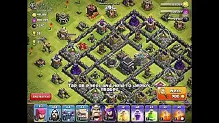 Clash of clans-Quest to 3200 trophies part 2( reaching masters and fail attack)