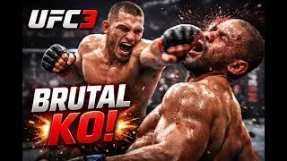 EA Sports UFC 3 &ndash; Intense Fight Gameplay (Legendary KO!)