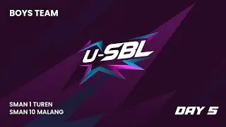 UBHINUS STUDENT BASKETBALL LEAGUE 2026|DAY 5 SMAN 1 TUREN VS SMAN 10 MALANG || 21 JANUARI 2026