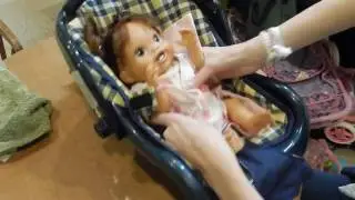 Baby Alive Baby's New Teeth Abby's First Feeding! FAIL!