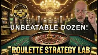 THE UNBEATABLE DOZEN ROULETTE STRATEGY - GOLD RSL RANK!!!