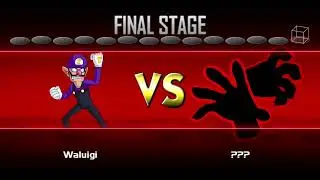 Super Smash Bros Crusade (0.9.5 Demo) - Beating Classic Mode with Waluigi