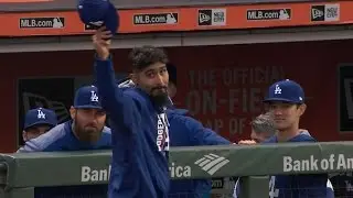 LAD@SF: Romo throws scoreless inning in return