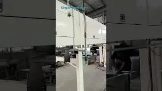 bopp tape coating machine test video
