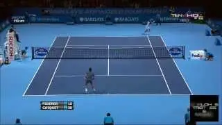 Roger Federer vs. Gasquet ATP World Tour Finals 2013 Highlights HD
