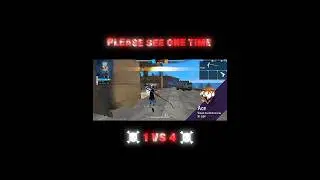 please see my video 1 vs 4 ☠️ 1.1M views #viral