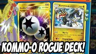 New Crimson Invasion Kommo-o Rogue Deck! AN ACTUAL PLAYABLE KOMMO-O NO WAY GUCCI GANG PTCGO