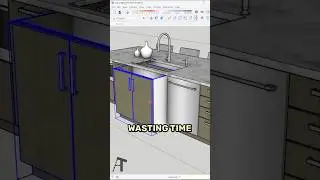 The Easiest Way to Model in Hard-to-Reach Areas in SketchUp! #SketchUp
