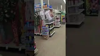 First day back from Jamaica 🇯🇲 and it snowing! Let's go into the dollar store in new york 