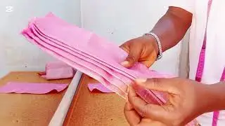Detailed V Shape Auto Gele For Beginners.