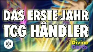 DAS ERSTE JAHR TCG HÄNDLER | WIE HANDEL ICH MIT YUGIOH KARTEN? | DIVINE CARDS | Yu-Gi-Oh!