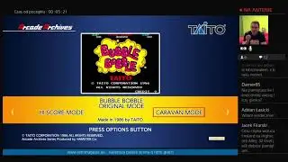 Gramy na Gazie po Godzinach LIVE: Bubble Bobble Arcade PS4
