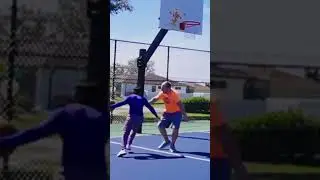 Basketball but with super powers pt1 #youtubeshorts #basketball #superpower 🦸🏻&zwj;♂️🏀🏀☄️