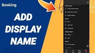 How To Add Display Name On  Booking.Com Hotels App