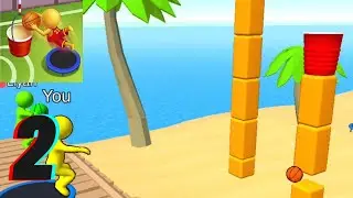 Jump Dunk 3D - GamePlay Walkthough Part 2 | Level 16-29