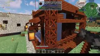 Making Waterwheel and an improved Blast Furnace |  Automaton | Ep 19 | Modded Minecraft