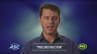 Preconstruction - PCL Construction