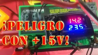 Voltímetro y temperatura para batería de litio 12v en la moto.  Mi invento para tenerla controlada