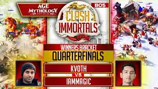 $10,000 Clash of Immortals - Kvoth vs. IamMagic - Winners Bracket - Quarter Finals
