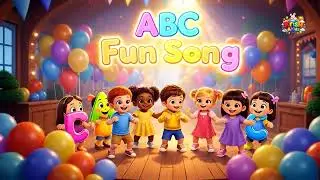 ABCD Alphabet Song for Kids | Learn A to Z with Clear Spelling | Slow 3D Animation | ABC Video Song.