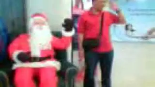 Waving Santa