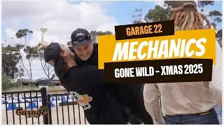 Mechanics behaving badly: The Christmas Party that got out of hand real fast.
