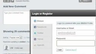 Disqus Commenting System Overview