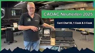 Cadac Neuheiten 2025 im Vergleich! Carri Chef 50 vs. 1 Cook vs. 2 Cook vs. 3 Cook 🔥