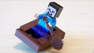 Lego Minecraft Boat Tutorial (2017 Version)