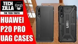 Обзор чехла для Huawei P20 Pro UAG Plasma и Plyo
