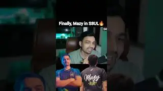 Mazy 1st stream after S8ulMazy🔥#mazyislive #s8ul