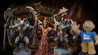 HeroQuest - How to paint the Gargoyle, Dread Warrior and Dread Sorcerer