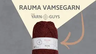 Rauma Vamsegarn &ndash; 100% wool from White-Tail Sheep.