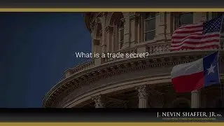 What is a trade secret?