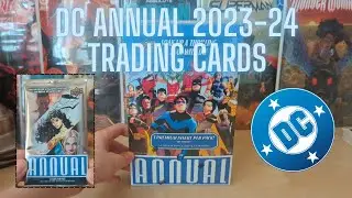DC Annual 2023-24 Hobby Box Opening (Upper Deck's DC Comics Cards!) + Binder Progress
