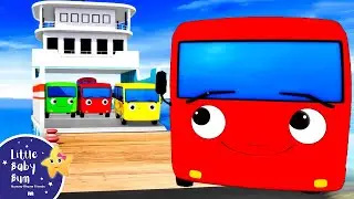 10 Little Buses Part 3! | Cars, Trucks & Vehicles Cartoon | Moonbug Kids